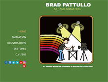 Tablet Screenshot of bradpattullo.com